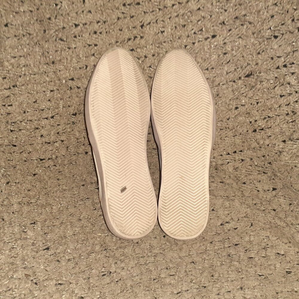 BLACKSTONE-NL47-Slip-On Rose Dust Nubuck/Silver Patent Leather Sneaker-Sz 37-EX - Picture 8 of 8